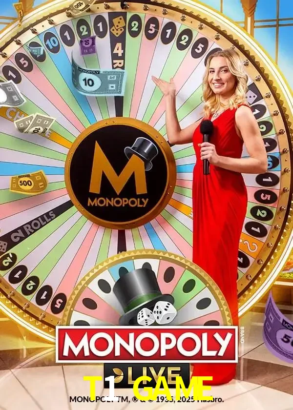 T1 GAME — Monopoly Live live game show | Play on Android APK & iPhone for real money | Evolution